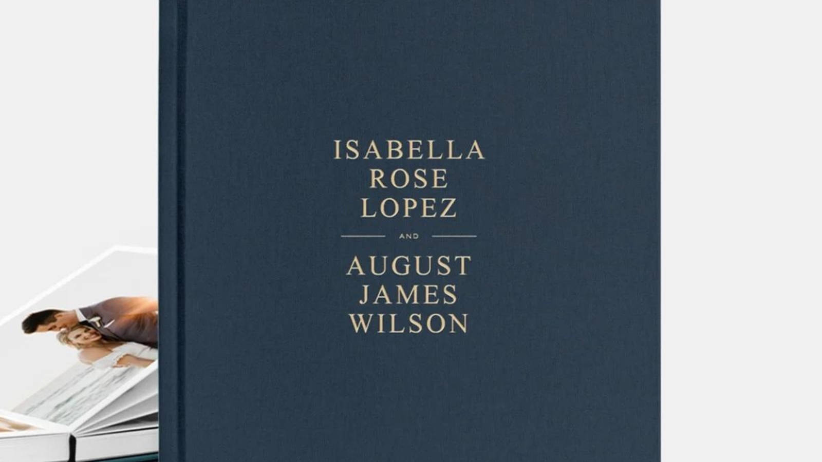 wedding layflat photo album image